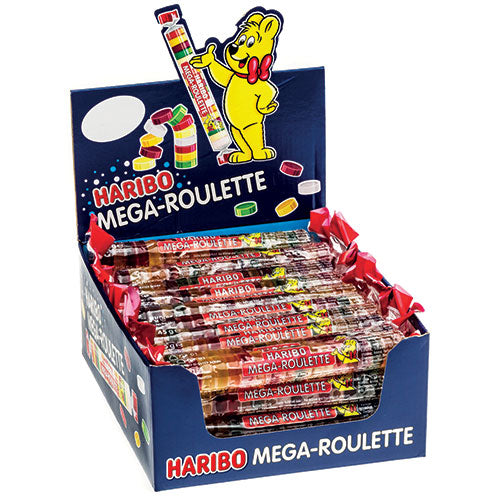Mega Roulette Frutta Haribo - Gr. 45 - Pz. 40 Sconto